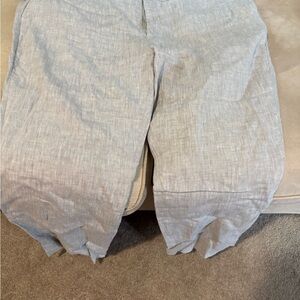Light Gray Linen Pants